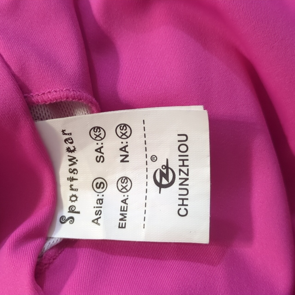 Sportswear Vibrant Pink Sleeveless Romper Size Xs - Picture 7 of 8